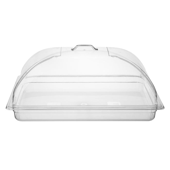 Olympia Kristallon Polycarbonate 1/1 GN Domed Cover 535x330x175mm Olympia