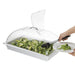 Olympia Kristallon Polycarbonate 1/1 GN Domed Cover 535x330x175mm Olympia