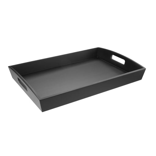 Olympia Bamboo Black Large Serving Tray 510x350mm Olympia
