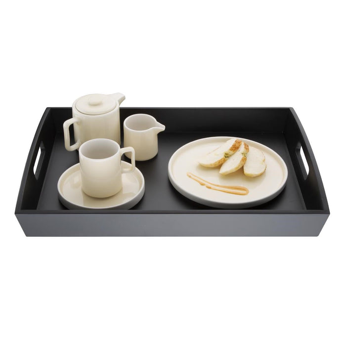 Olympia Bamboo Black Large Serving Tray 510x350mm Olympia