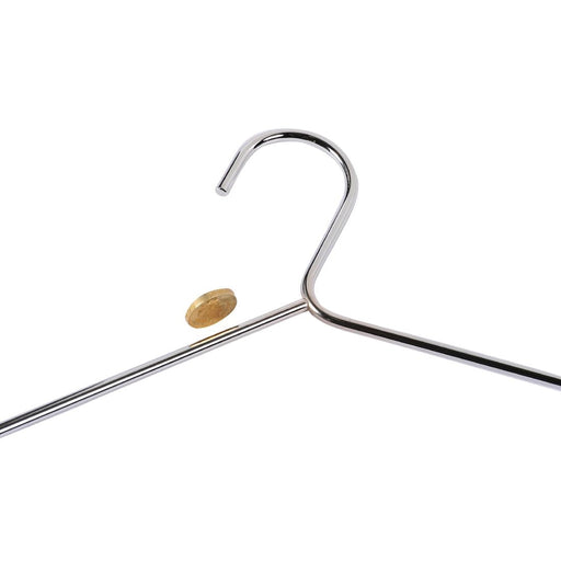 Chrome Plated Steel Hangers (50 Pack) Commercial Hangers