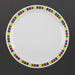 Olympia Kristallon Fairground Melamine Dinner Plates 230mm (12 Pack) Olympia