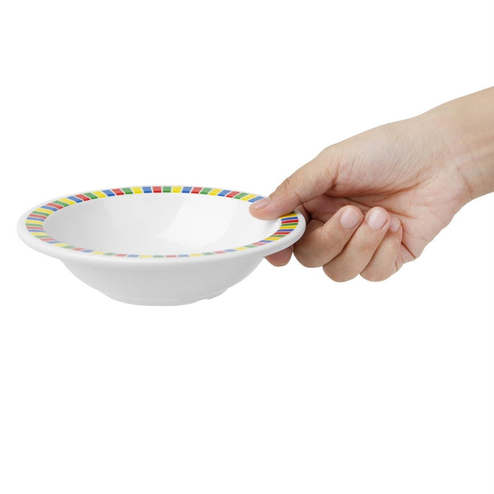 Olympia Kristallon Fairground Melamine Bowls 150mm (12 Pack) Olympia
