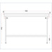 Vogue Stainless Wall Table with Upstand 1800mm Vogue