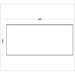 Vogue Stainless Wall Table with Upstand 1800mm Vogue