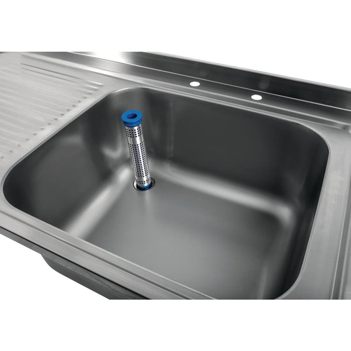 Vogue Fully Assembled Stainless Steel Sink Left Hand Drainer 1200mm Vogue