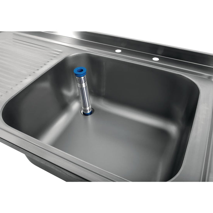 Vogue Fully Assembled Stainless Steel Sink Left Hand Drainer 1000mm Vogue