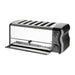 Rowlett Esprit 6 Slot Toaster Jet Black w/2x Additional Elements & Sandwich Cage Rowlett