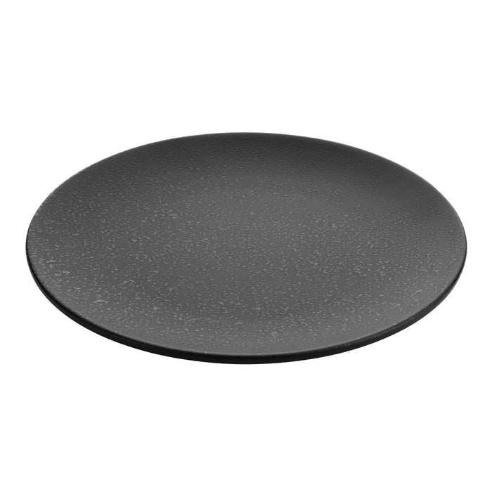 Olympia Fusion Round Black Coupe Plates 203mm (6 Pack) Olympia