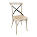 Oak Frame. Rattan Seat. Seat Height: 470mm
