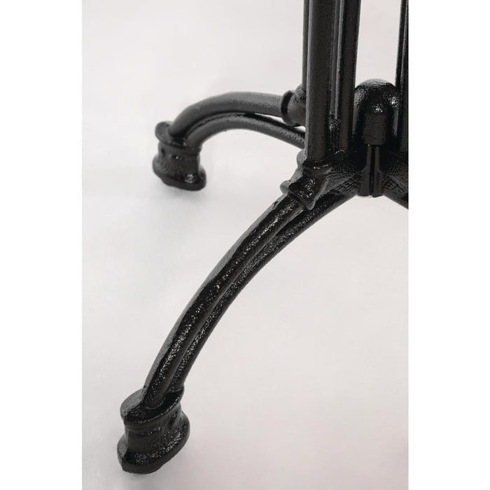 Bolero Cast Iron Decorative Brasserie Table Leg Base Bolero