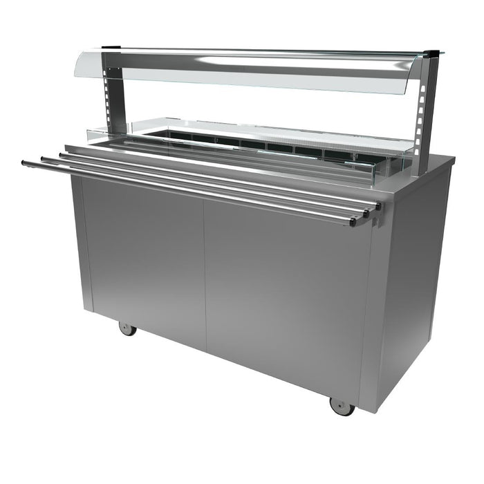 Electric. Mobile. 4 x 1/1GN. 1.5 kW