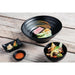 Olympia Kristallon Fusion Melamine Rice Bowls Black 120mm (6 Pack) Olympia