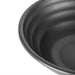 Olympia Kristallon Fusion Melamine Large Bowls Black 225mm (4 Pack) Olympia