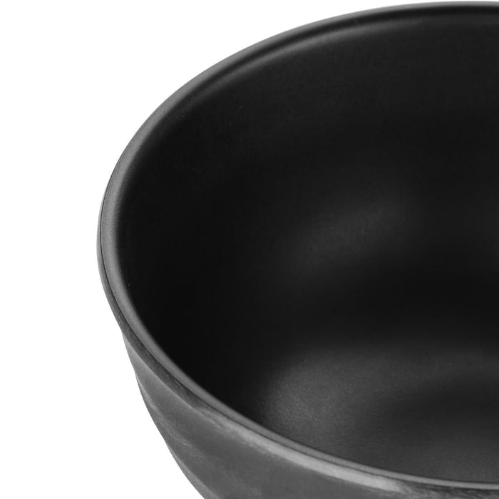 Olympia Kristallon Fusion Melamine Rice Bowls Black 120mm (6 Pack) Olympia