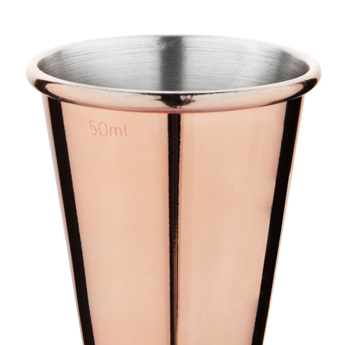 Olympia Banded Jigger Copper 25ml/50ml Olympia