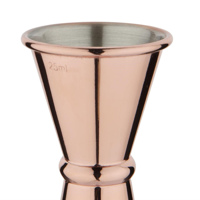 Olympia Banded Jigger Copper 25ml/50ml Olympia