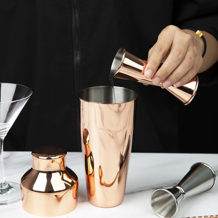 Olympia Banded Jigger Copper 25ml/50ml Olympia