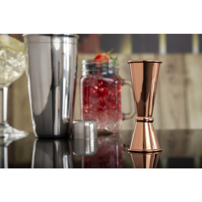 Olympia Banded Jigger Copper 25ml/50ml Olympia