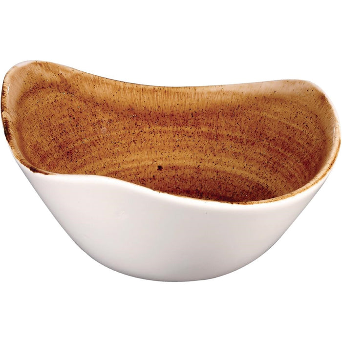 Churchill Stonecast Patina Triangular Bowls Vintage Copper 153mm (12 Pack) Churchill