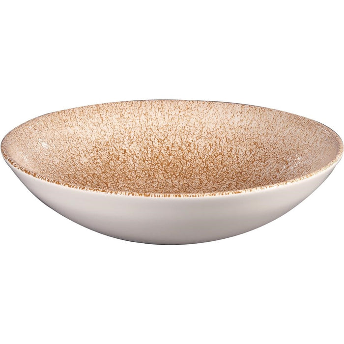 Churchill Studio Prints Raku Coupe Bowl Garnet Orange 182mm (12 Pack) Churchill