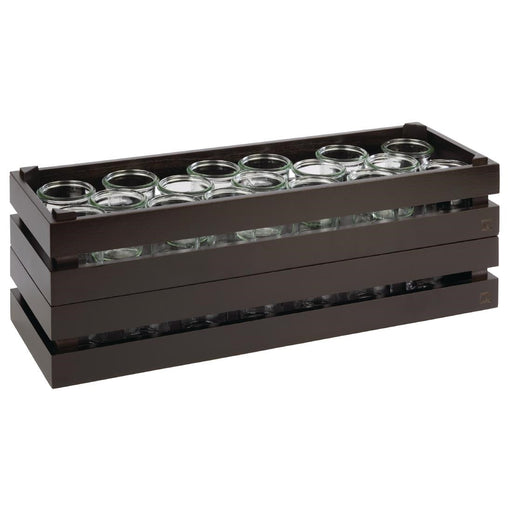 APS Superbox Buffet Crate Black GN2/4 APS