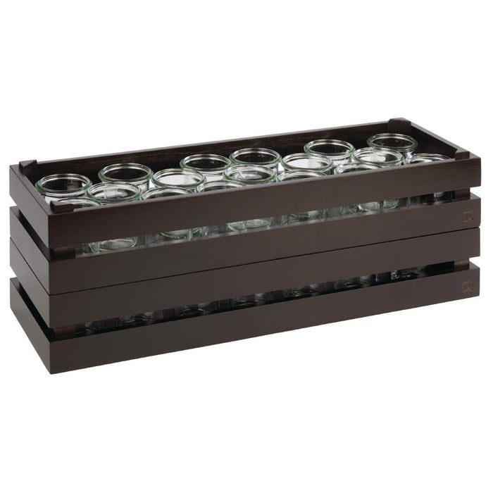 APS Superbox Buffet Crate Black GN2/4 APS
