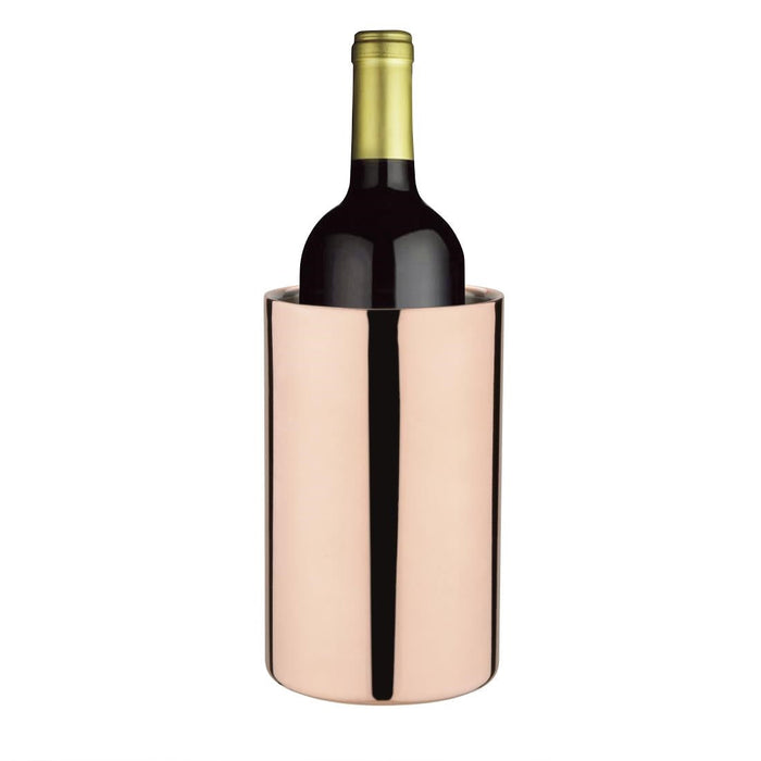 Olympia Copper Plated Wine Cooler Olympia