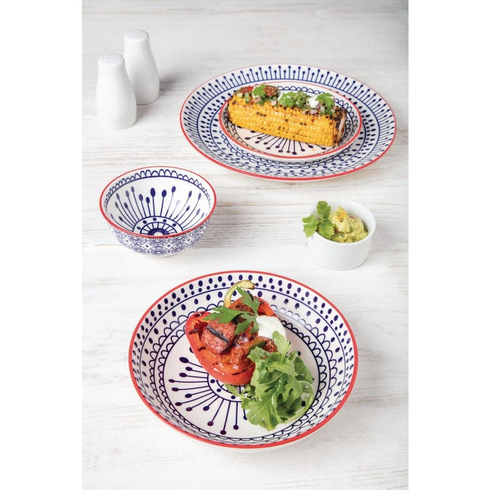 Olympia Whiteware Pepper Shakers 90mm (12 Pack) Olympia