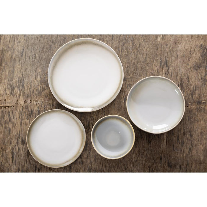Olympia Birch Taupe Coupe Plates 205mm (6 Pack) Olympia