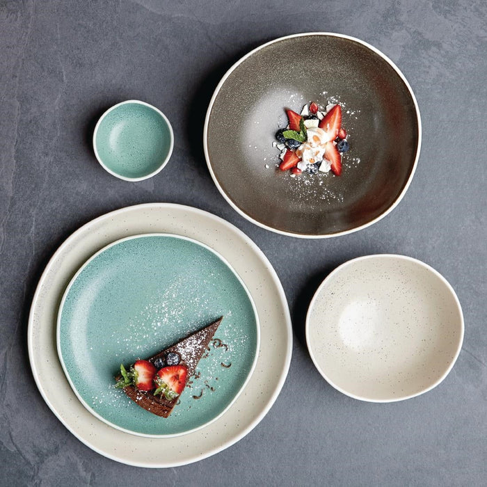 Olympia Chia Plates Sand 270mm (6 Pack) Olympia