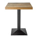 Bolero Pre-Drilled Square Table Top Urban Dark 700mm Bolero