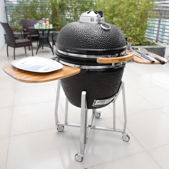 Buffalo XL Ceramic Kamado BBQ Grill 22" Buffalo