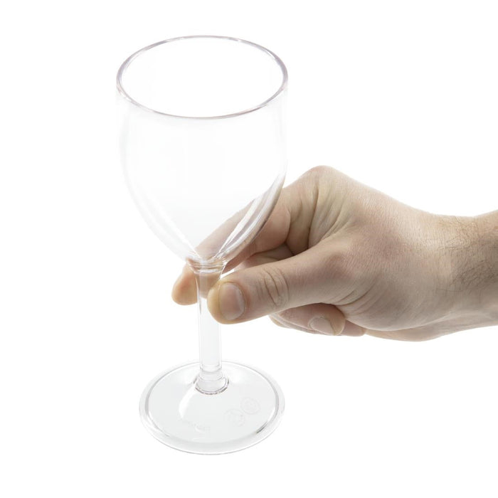Olympia Kristallon Polycarbonate Wine Glasses 275ml (12 Pack) Olympia