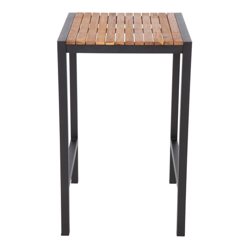 Steel Frame. Wood Top. 1000(H)x 600(W)x 600(D)mm. FSC 100%