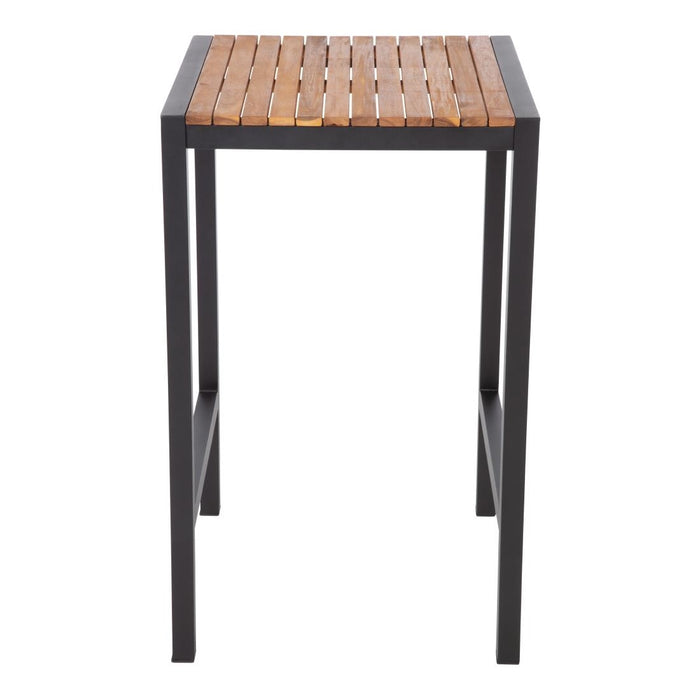 Steel Frame. Wood Top. 1000(H)x 600(W)x 600(D)mm. FSC 100%
