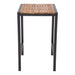 Steel Frame. Wood Top. 1000(H)x 600(W)x 600(D)mm. FSC 100%
