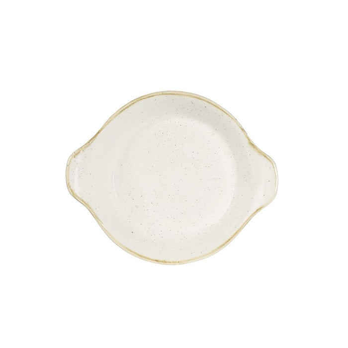 Churchill Stonecast Round Eared Dishes Barley White 215mm (6 Pack) Churchill