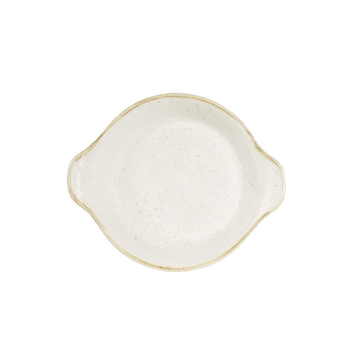 Churchill Stonecast Round Eared Dishes Barley White 180mm (6 Pack) Churchill