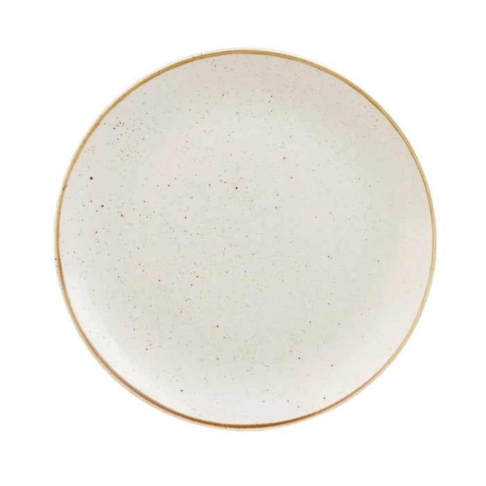 Churchill Stonecast Deep Coupe Plates Barley White 280mm (12 Pack) Churchill