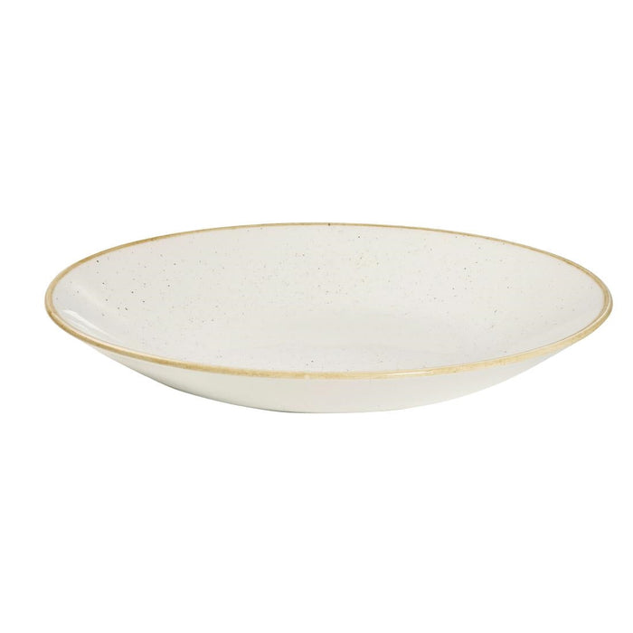 Churchill Stonecast Deep Coupe Plates Barley White 280mm (12 Pack) Churchill