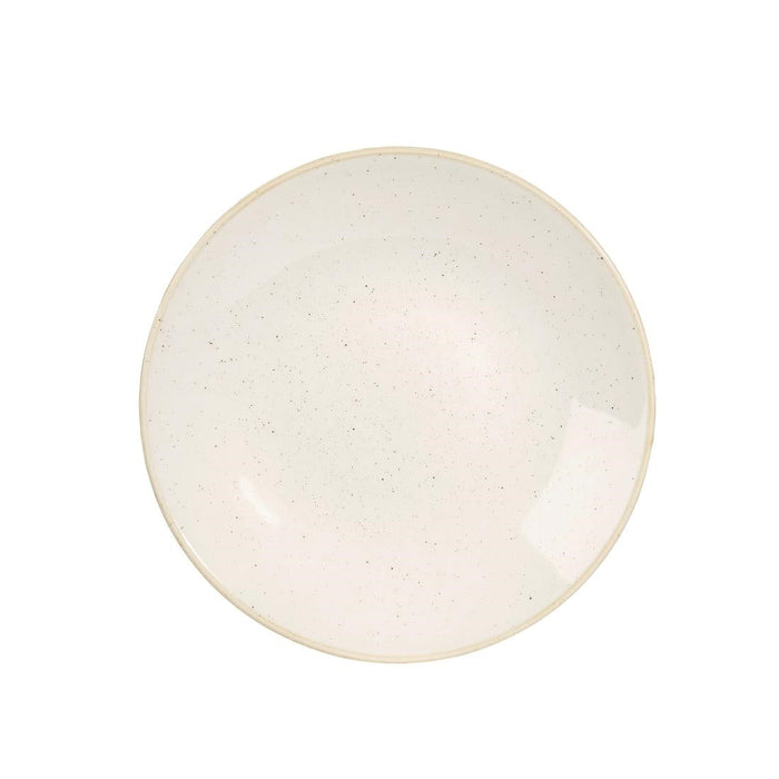 Churchill Stonecast Deep Coupe Plates Barley White 240mm (12 Pack) Churchill