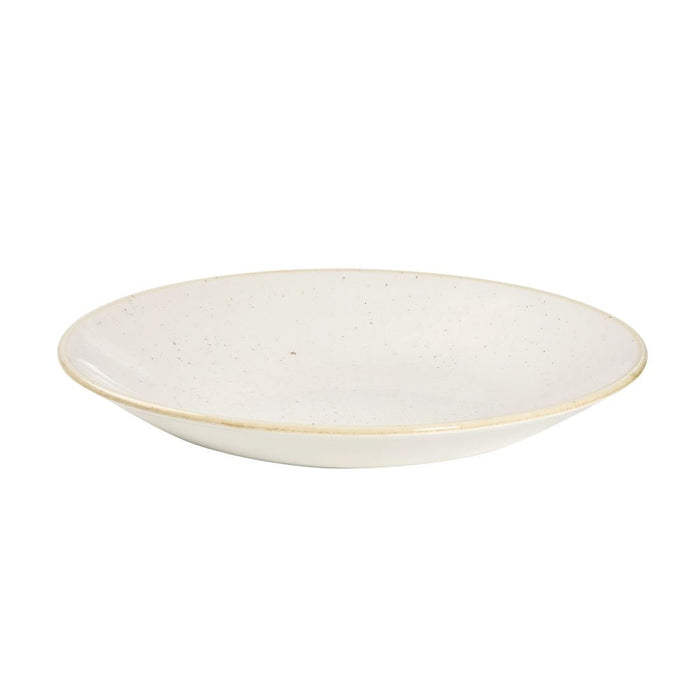 Churchill Stonecast Deep Coupe Plates Barley White 240mm (12 Pack) Churchill
