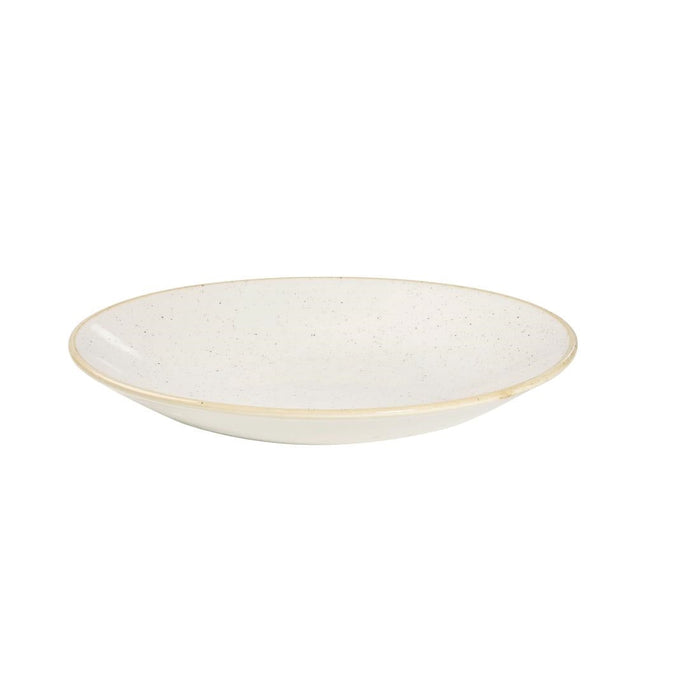 Churchill Stonecast Deep Coupe Plates Barley White 220mm (12 Pack) Churchill
