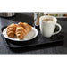 Cambro EpicTread Fibreglass Rectangular Non-Slip Tray Black 350mm Cambro