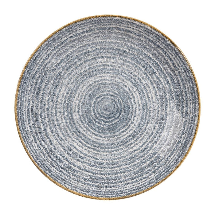 Churchill Studio Prints Homespun Coupe Bowls Slate Blue 248mm (12 Pack) Churchill