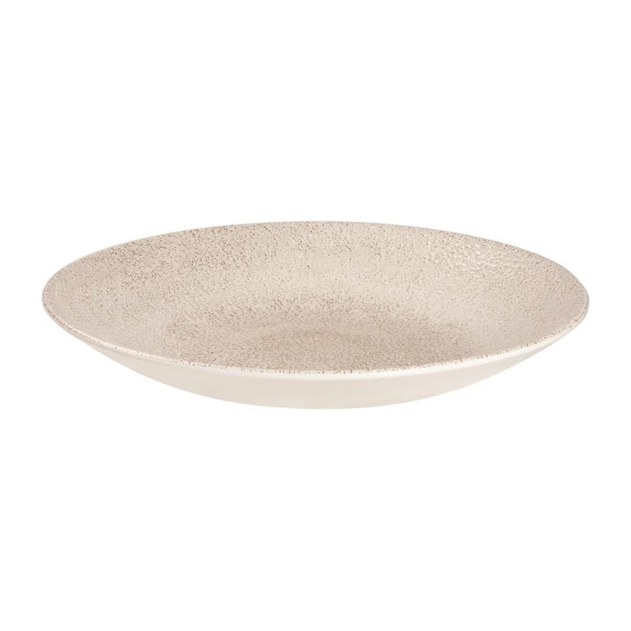Churchill Studio Prints Raku Deep Coupe Plates Agate Grey 280mm (12 Pack) Churchill