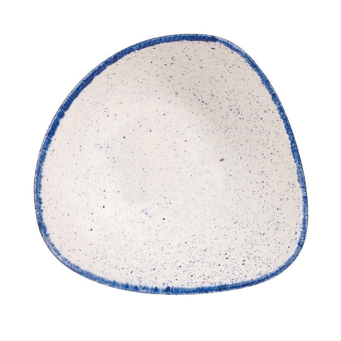 Churchill Stonecast Hints Triangle Bowls Indigo Blue 150mm (12 Pack) Churchill