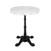 Bolero Pre-drilled Round Table Top Marble Effect 600mm Bolero