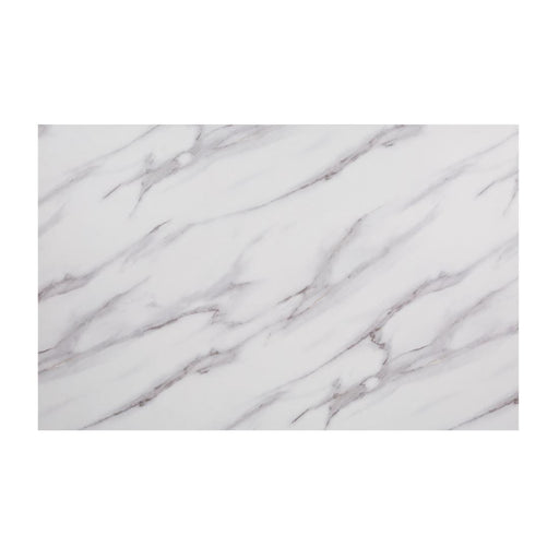 Style: Marble Effect. Size: 1100(W) x 700(D)mm. Pre-drilled